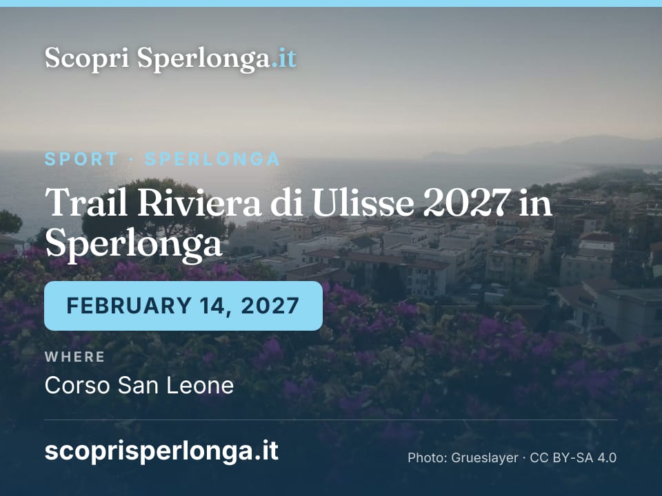Trail Riviera di Ulisse 2027 in Sperlonga: 14 February
