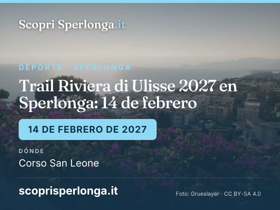 Trail Riviera di Ulisse 2027 en Sperlonga: 14 de febrero