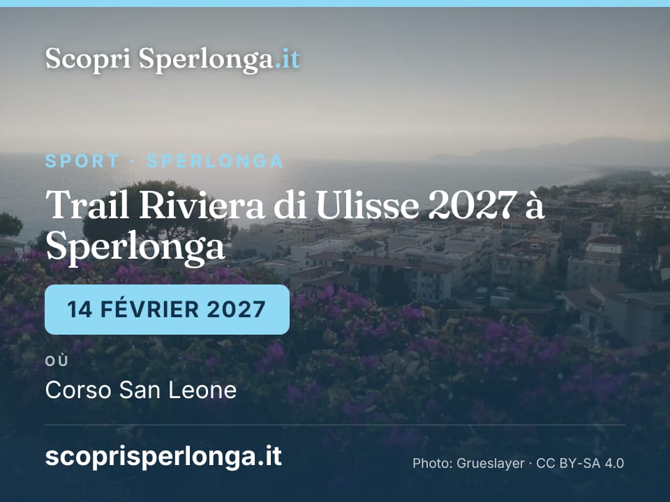 Trail Riviera di Ulisse 2027 à Sperlonga : 14 février